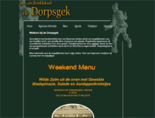 Tablet Screenshot of dedorpsgek.nl